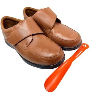 Anodyne No. 28 Leather Casual Oxford Shoes Brown Orthopedic Comfort Men's 12 XW